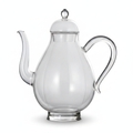 Clear Borosilicate Glass Pot