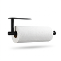 Sleek Black 304 Stainless Steel Paper Towel Holder