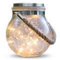 Glowing Solar Jar Lights for Outdoors