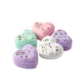 Set of 5 Heart Shaped Shower Steamers with CBD - in a Gift Box
