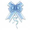 10 PCS Large Pull Bows for Gift Wrapping - Ribbon Gift Bows (Light Blue)
