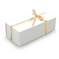 Elegant White Magnetic Gift Box 12x6x4