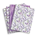 Lavender Butterfly 12-Pack Gift Wrap