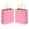 Pink Large Gift Bags with Handles (50 Pack) - 16 x 6 x 12"