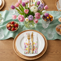 200-Piece Tulip Spring Paper Guest Napkins