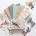 Boho Chic 90-Sheet Gift Wrap Tissue Set — Pink & Blue