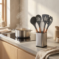 Silicone & Wood Cooking Utensil Set