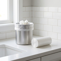 4 Gallon Clear Small Trash Bags on a Roll — 180 Count