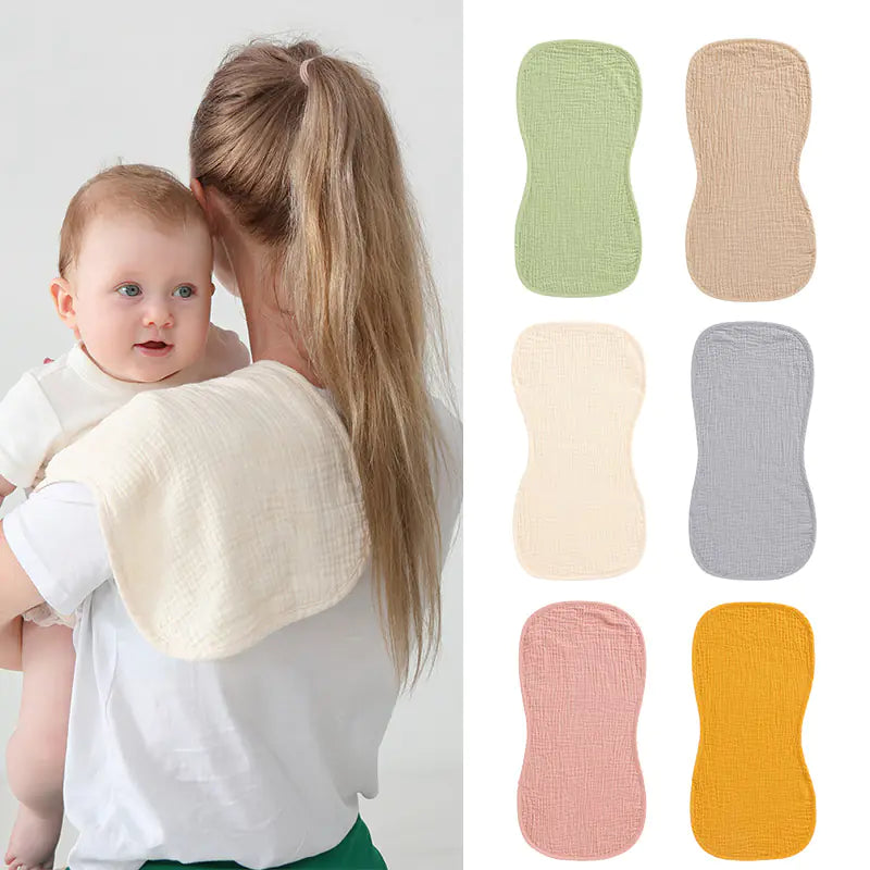 Soft cotton gauze layered towel - main
