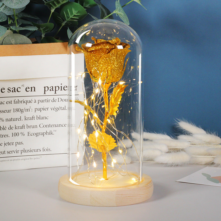 Eternal Rose LED Glass Dome Gift