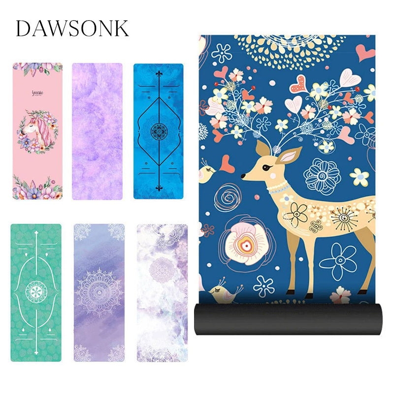 Eco-Luxe Suede Travel Yoga Mat