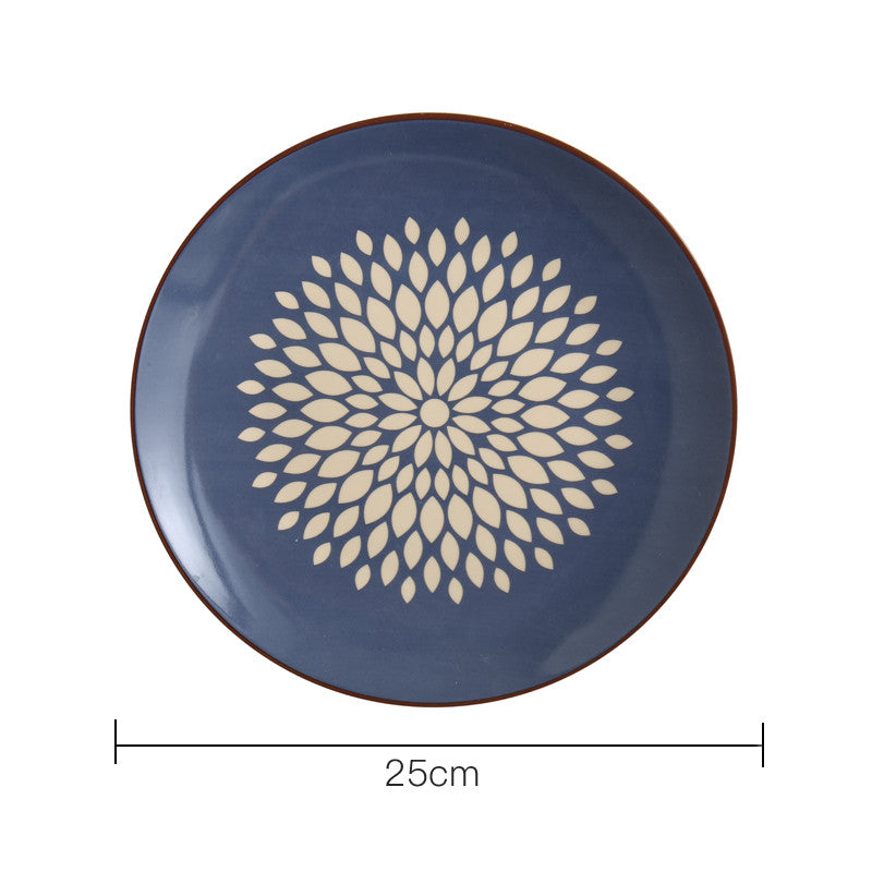 Chic Ceramic Wall Plates for Dining Decor