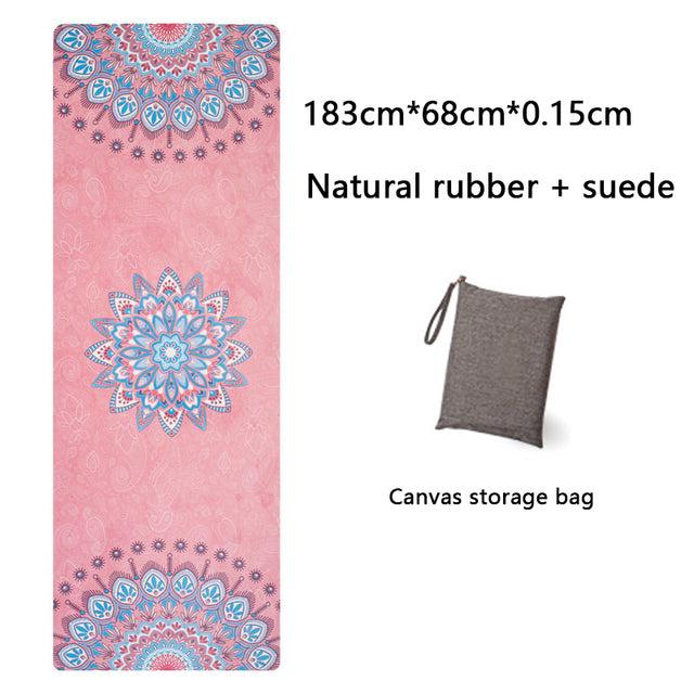 Eco-Luxe Suede Travel Yoga Mat
