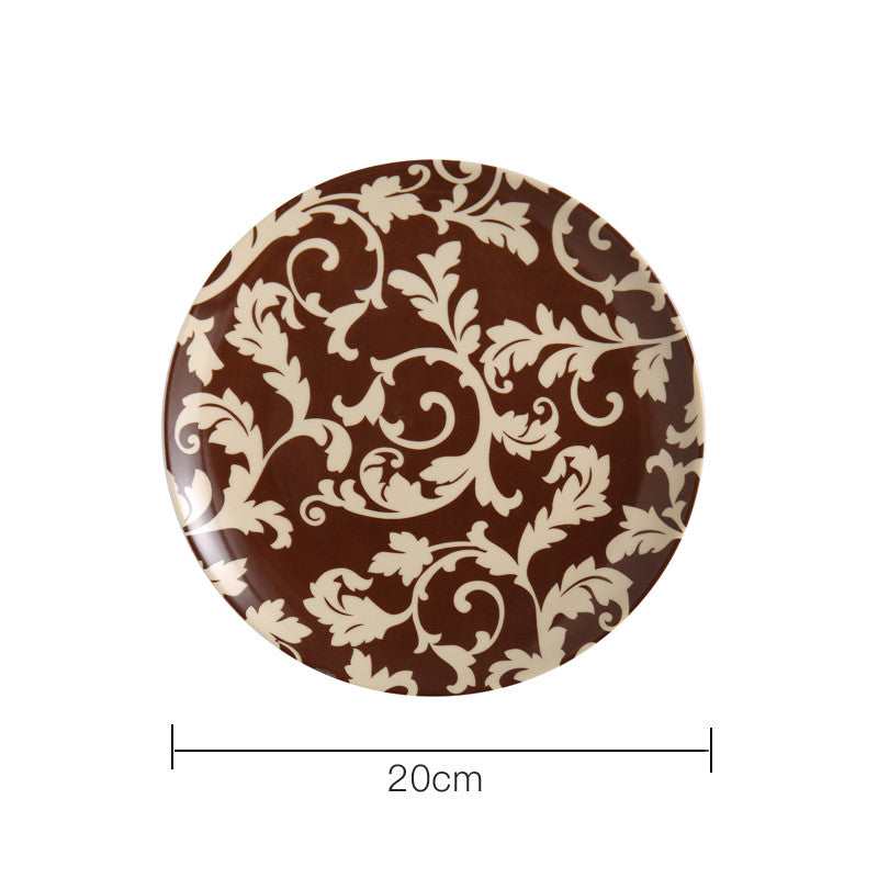 Chic Ceramic Wall Plates for Dining Decor