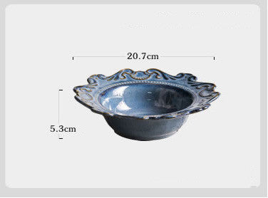 Baroque Porcelain Dinnerware Set