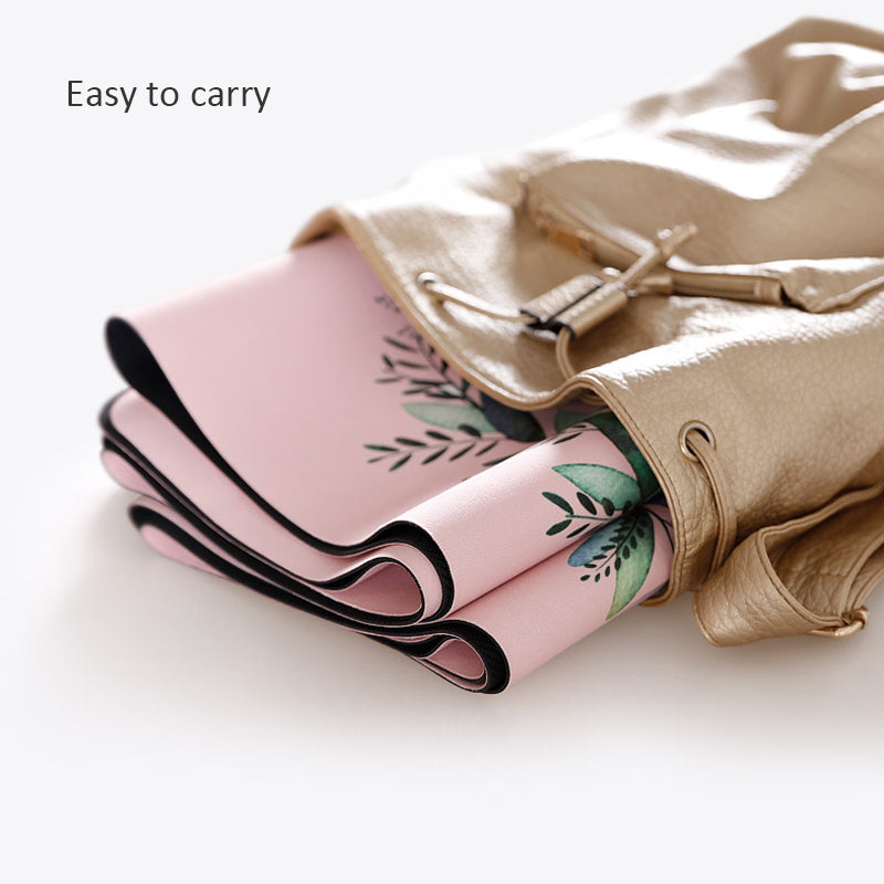 Eco-Luxe Suede Travel Yoga Mat