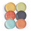 ColorBurst 8-Inch Ceramic Plates Set