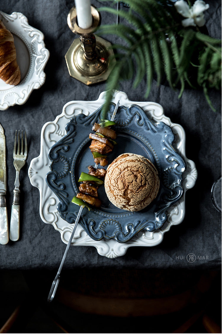 Baroque Porcelain Dinnerware Set