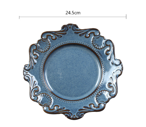 Baroque Porcelain Dinnerware Set
