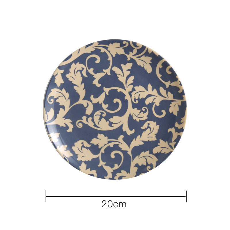 Chic Ceramic Wall Plates for Dining Decor