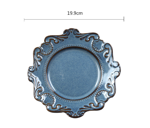 Baroque Porcelain Dinnerware Set