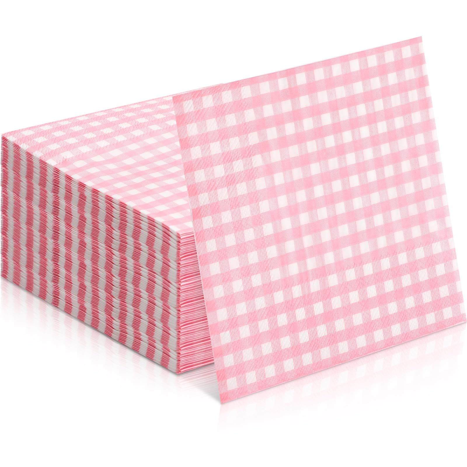 Buffalo Plaid Disposable Napkins 100-Pack - 12.9x12.9 in