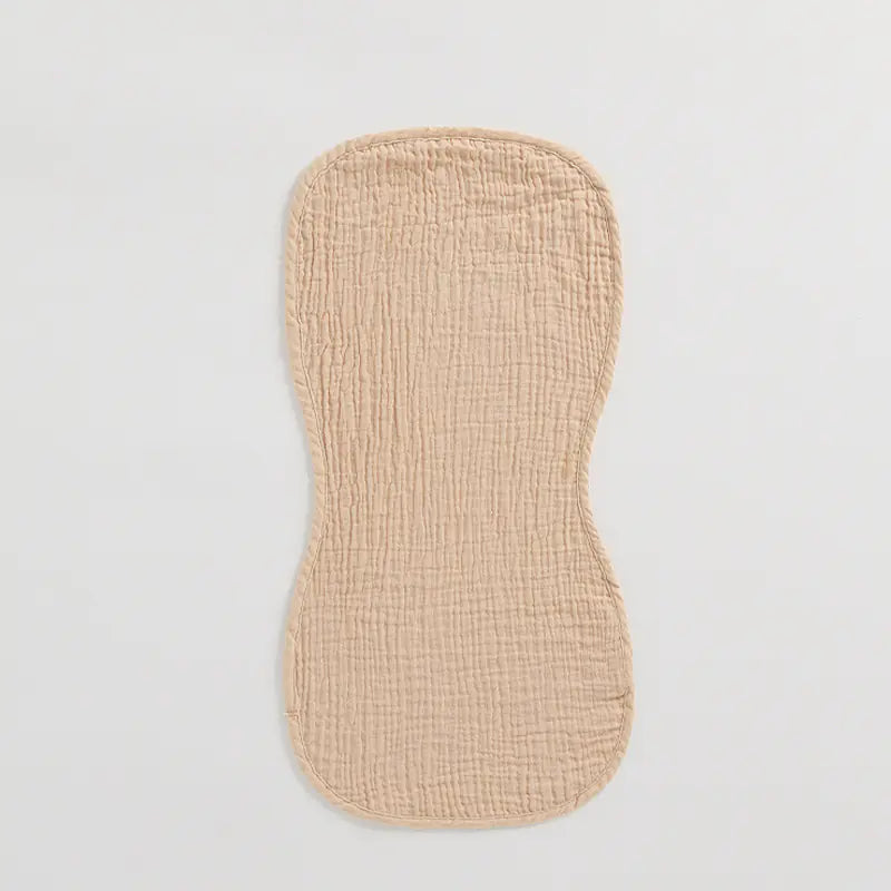 Cotton gauze towel folded detail