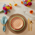ColorBurst 8-Inch Ceramic Plates Set