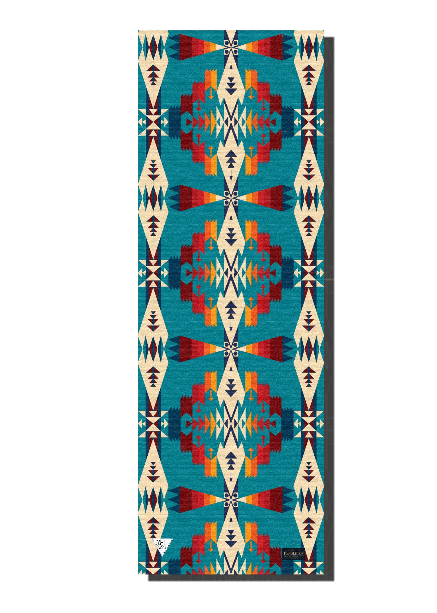 Premium Yoga Mat — Extra Thick Non-Slip PER, Dual-Textured (Turquoise)
