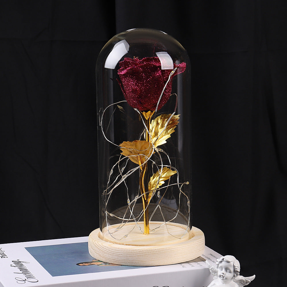 Eternal Rose LED Glass Dome Gift
