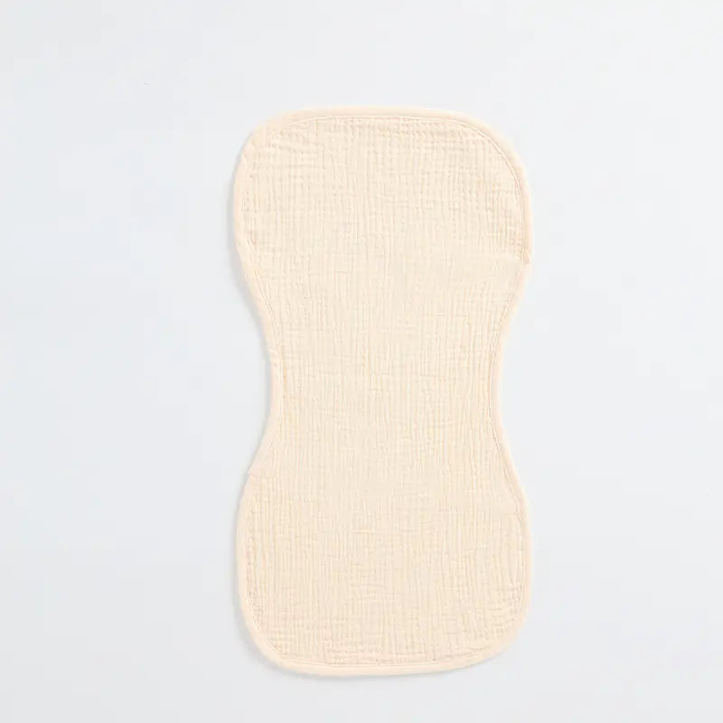 Cotton gauze towel in use