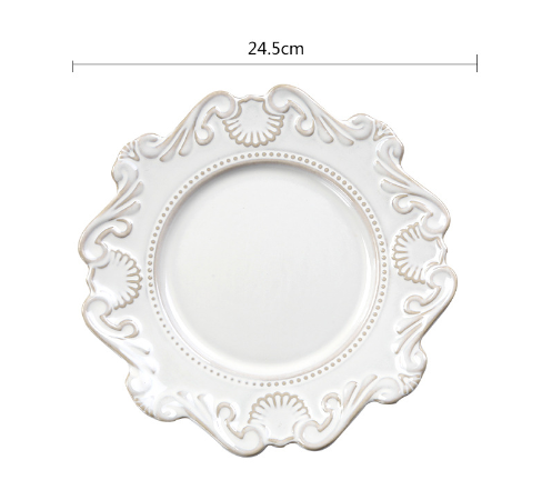 Baroque Porcelain Dinnerware Set