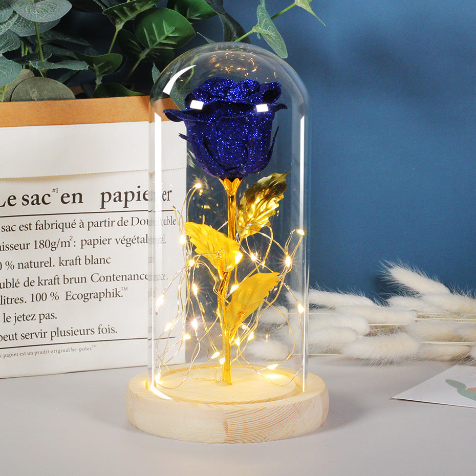 Eternal Rose LED Glass Dome Gift