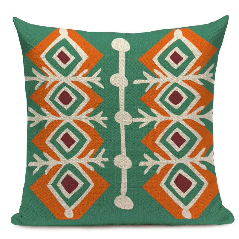 Boho chic pillow cover style