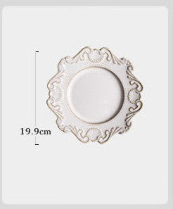Baroque Porcelain Dinnerware Set