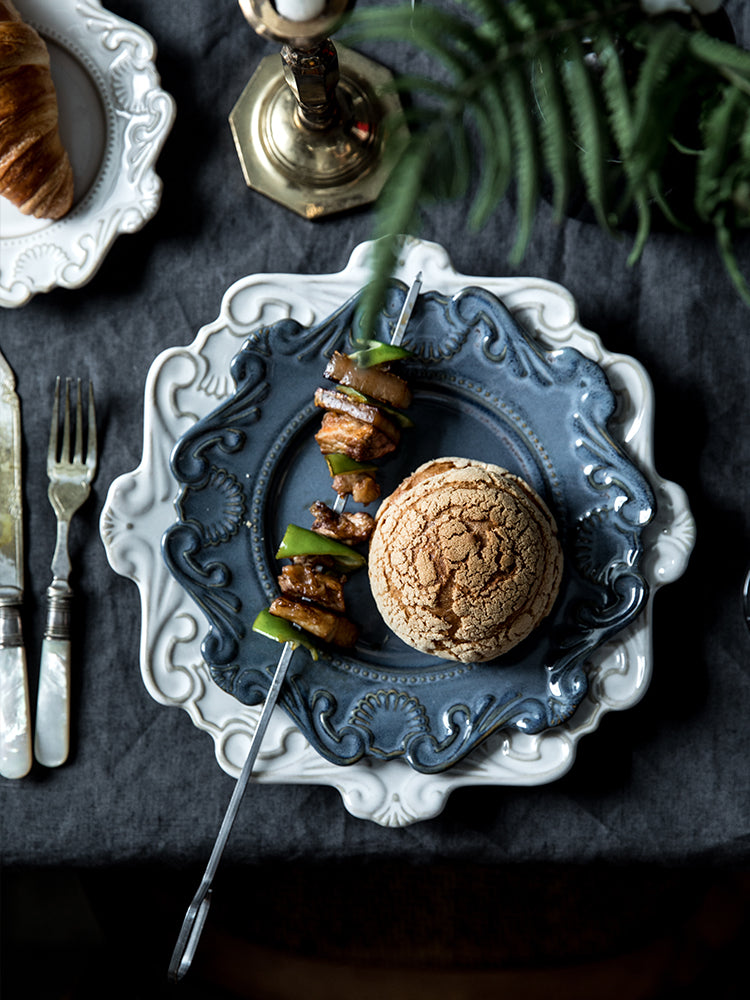 Baroque Porcelain Dinnerware Set