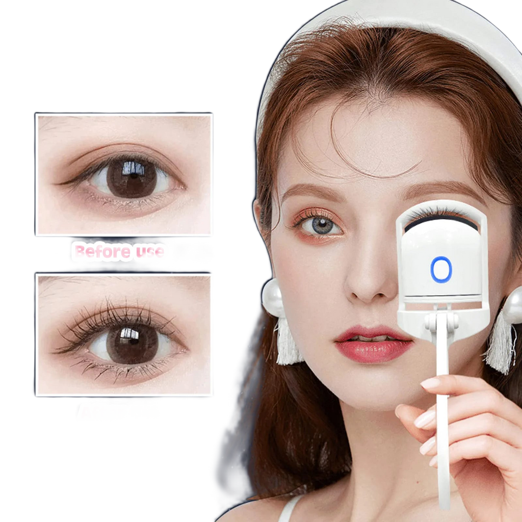 Snagly Heated Eyelash Curler on clean white background