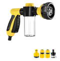 Snagly Pet Shower Sprayer on pure white background, square ecommerce packshot