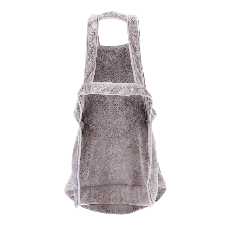 Cozy Pet Carrier Apron on pure white background