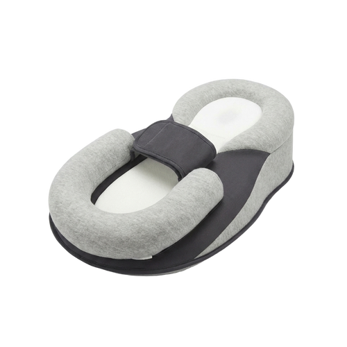 Baby anti-spit-up lounger nest on pure white background