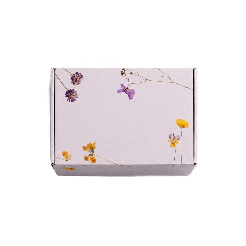 Soothing lavender shower steamer collection on pure white background