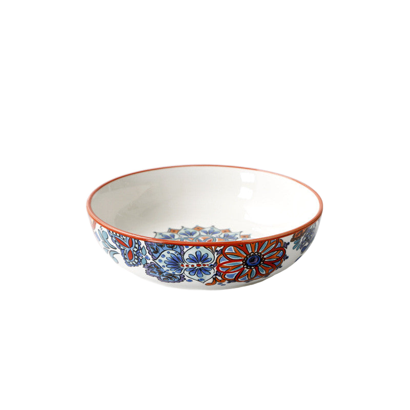 Butterfly Ceramic Plate — clean product shot on white background